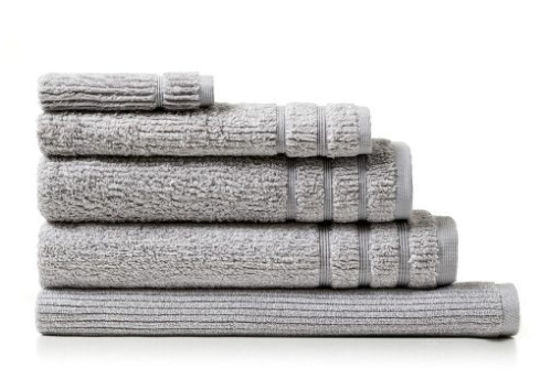 <p>A set of stylish towels could be a great gift to deck out your man’s bathroom. Source: <a rel="nofollow noopener" href="https://www.adairs.com.au/bathroom/towels/home-republic/flinders-towels-grey-marle/" target="_blank" data-ylk="slk:Adairs;elm:context_link;itc:0;sec:content-canvas" class="link ">Adairs</a> </p>