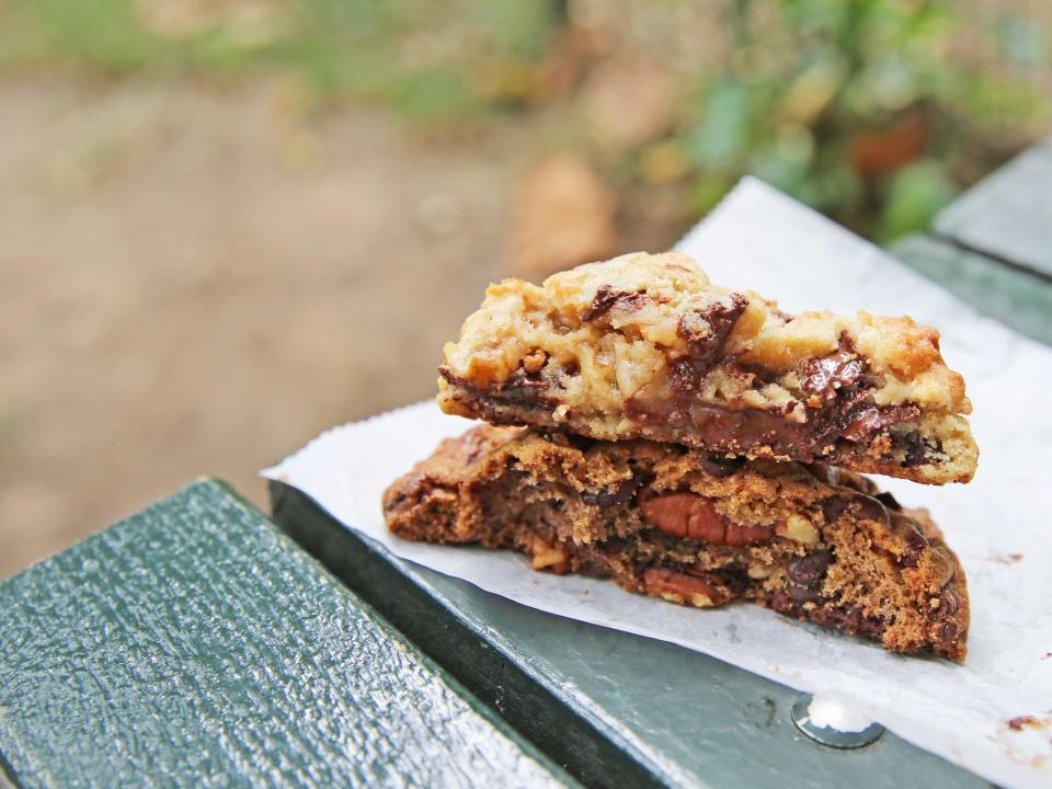 Levain and Petrossian Chocolate Chip Cookies