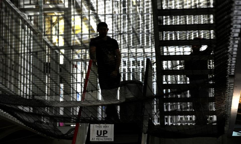 General view of a prison interior