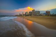 <p>While Cape Town might be the go-to destination for South Africa, the country’s third largest city, Durban, is set to witness an increase of British travellers following<a href="https://www.britishairways.com/en-gb/destinations/durban/flights-to-durban" rel="nofollow noopener" target="_blank" data-ylk="slk:BA's new direct flights to the city.;elm:context_link;itc:0;sec:content-canvas" class="link "> BA's new direct flights to the city.</a> </p><p>As well as great beaches and a revamped waterfront thanks to the 2010 World Cup, ABTA says it’s also the gateway to safari hotspot Hluhluwe-iMfolozi Park where you can expect to tick the big five (elephants, lions, leopards, rhinos and buffalo) off your bucket list.</p>