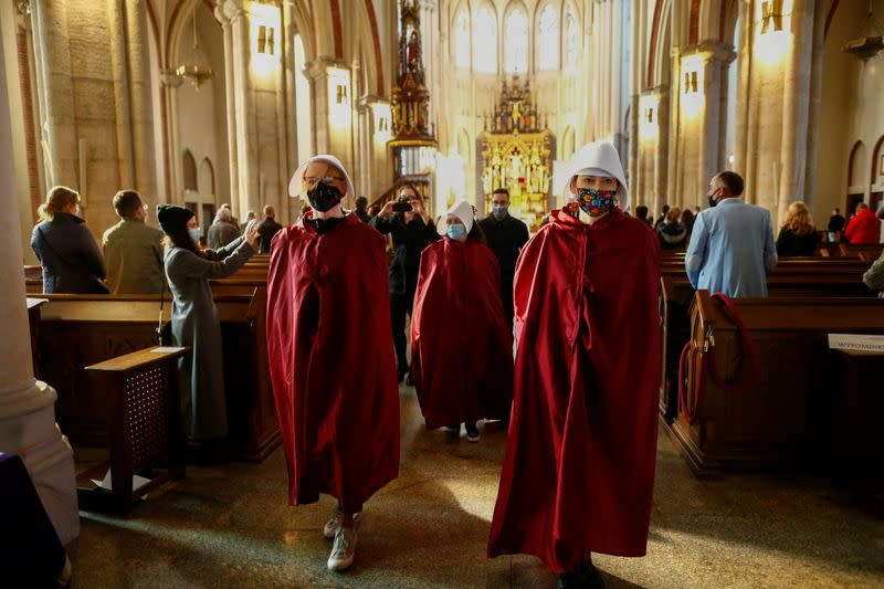 Protestas contra la casi total prohibición del aborto en Polonia