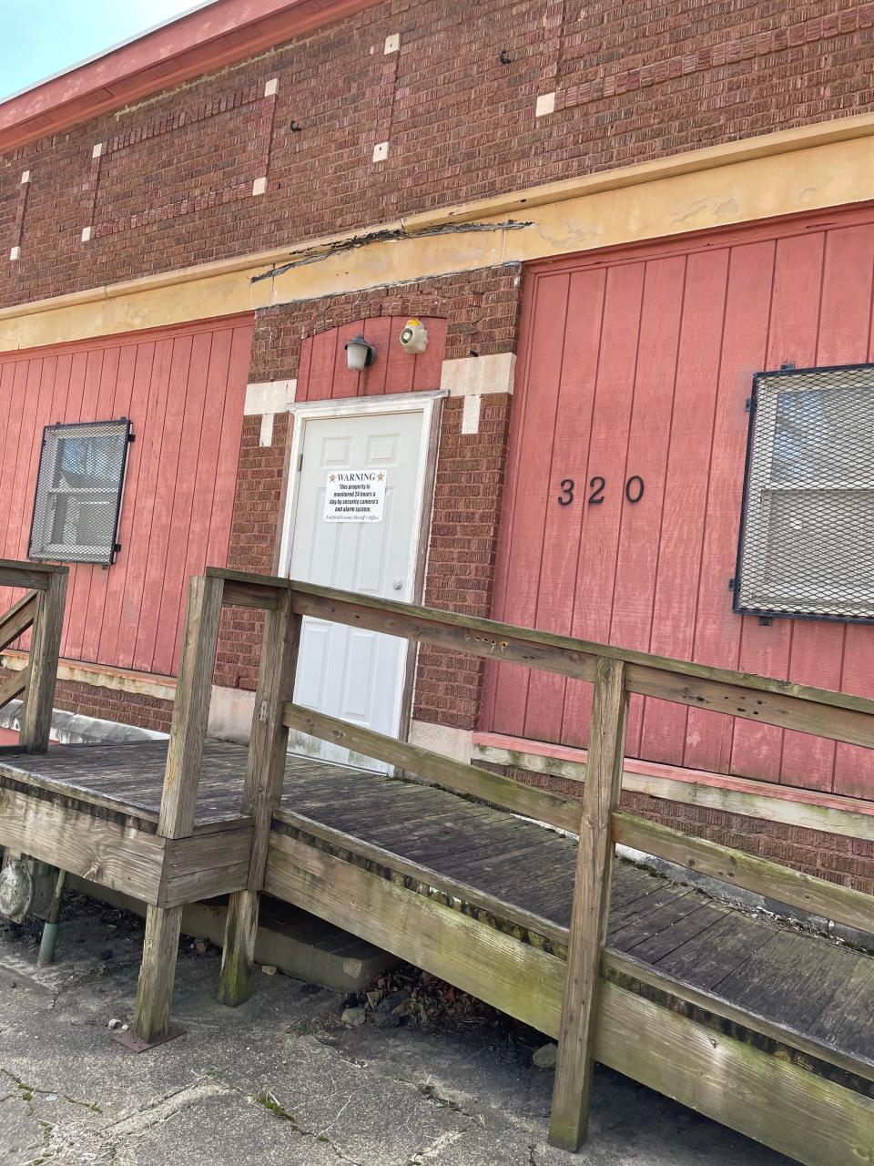 This is the building standing today at 320 E. Locust St. Over 100 years old, it helped build the community in many different ways.