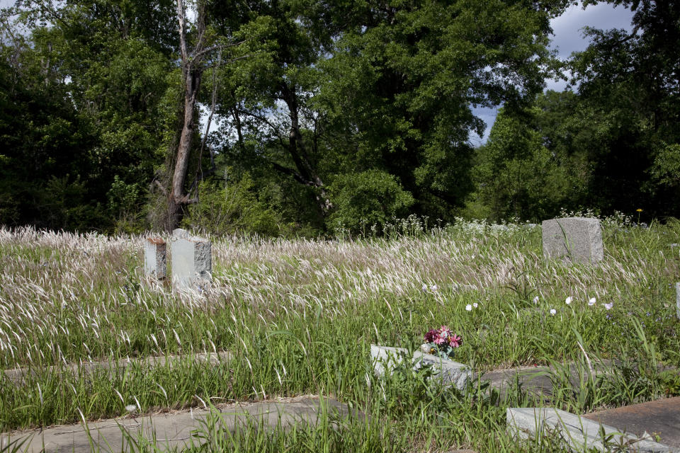 UNITED STATES - APRIL 19: Cemetery located in Africatown, Mobile County, Alabama (Photo by Carol M. Highsmith/Buyenlarge/Getty Images)