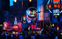 <p>Visit Graceland and enjoy live music in Memphis for a southern getaway.</p> <p>Round-trip airfare from New York City to Memphis in April is <a rel="nofollow noopener" href="https://www.google.com/flights/#search;f=JFK,EWR,LGA;t=MEM;d=2017-04-11;r=2017-04-18;s=0" target="_blank" data-ylk="slk:about $380;elm:context_link;itc:0;sec:content-canvas" class="link ">about $380</a>.</p> <p>And since I'm big on themed travel, let's go all out. The Elvis Presley's Memphis Celebration Package at the Guest House at Graceland starts <a rel="nofollow noopener" href="https://gc.synxis.com/rez.aspx?Hotel=68721&Chain=5433&arrive=10%2f27%2f2016&Filter=BAR&Filter=PKG&_ga=1.180664099.527774668.1489615663" target="_blank" data-ylk="slk:at $319 per night the weekend of April 14;elm:context_link;itc:0;sec:content-canvas" class="link ">at $319 per night the weekend of April 14</a>. Here's <a rel="nofollow noopener" href="http://www.travelandleisure.com/travel-tips/celebrity-travel/elvis-presley-memphis-tour-birthday" target="_blank" data-ylk="slk:how to have an Elvis-themed vacation in Memphis;elm:context_link;itc:0;sec:content-canvas" class="link ">how to have an Elvis-themed vacation in Memphis</a>.</p>