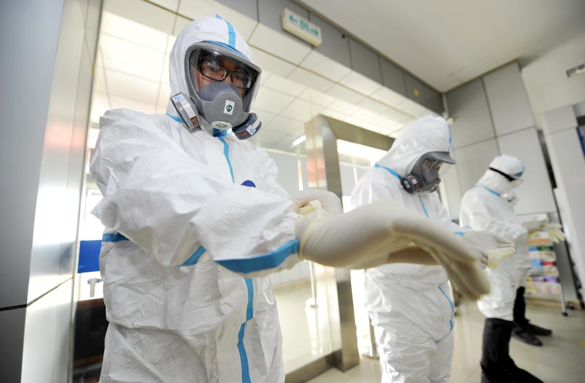 biohazard suit ebola