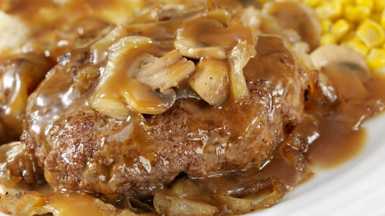 salisbury steak with mushrooms