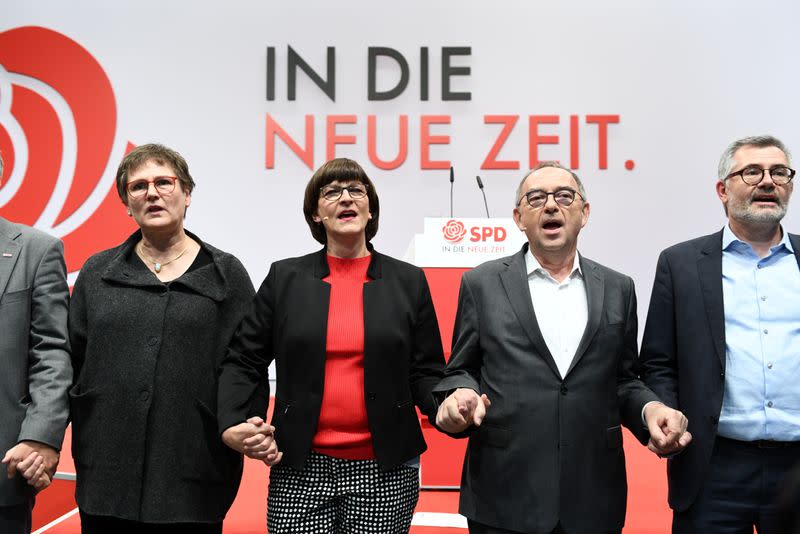 Social Democratic Party (SPD) holds a party congress in Berlin