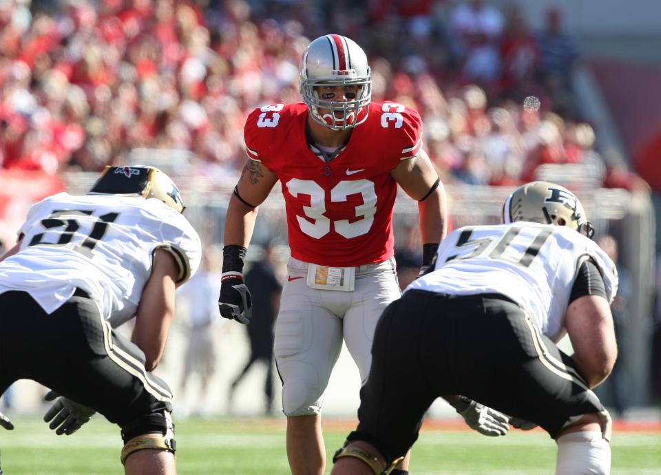 Former Ohio State players Laurinaitis, Ward on Hall of Fame ballot