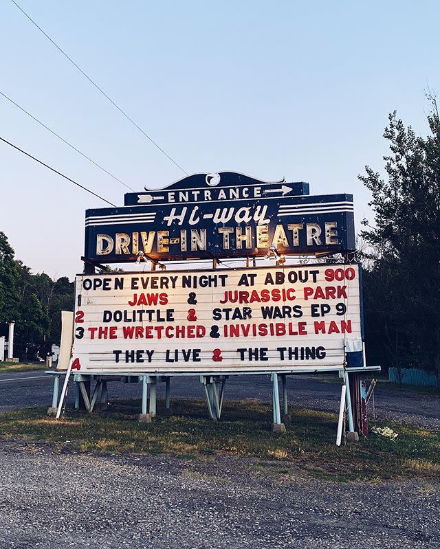 1) Hi-Way Drive-In Movie Theater