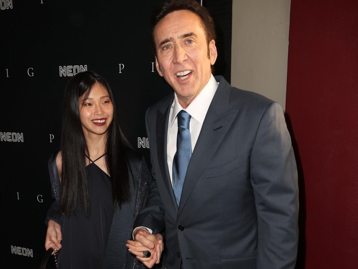 nicolas cage and wife riko shibata