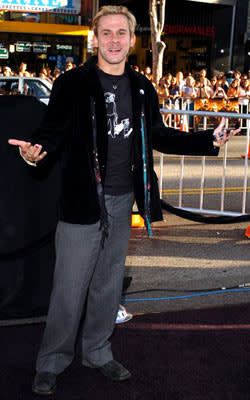 Dominic Monaghan at the Hollywood premiere of Warner Bros. Pictures' Batman Begins