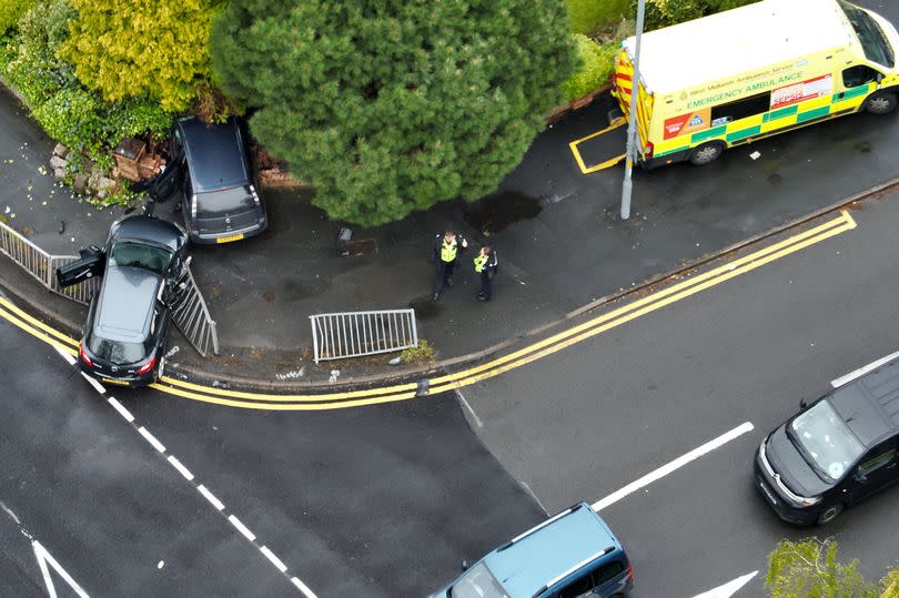 Stolen car in Bloxwich crashes into an innocent member of public