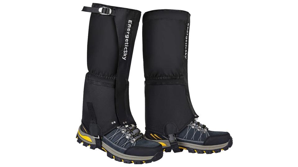 EnergeticSky Leg Gaiters Waterproof Snow Boot Gaiters for Men and Women. (Image via Amazon)