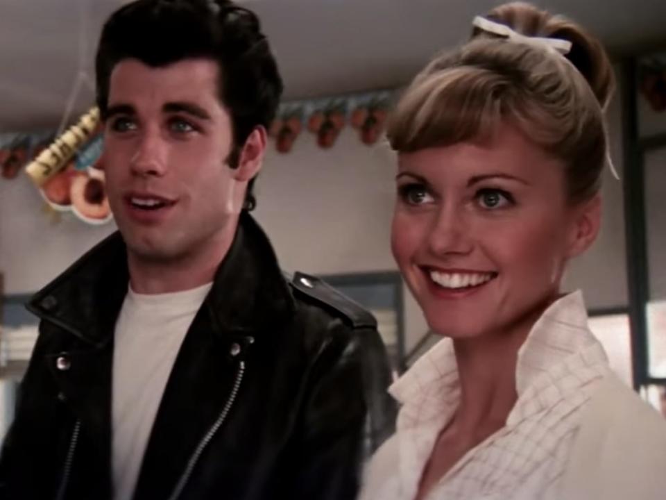 grease danny sandy diner