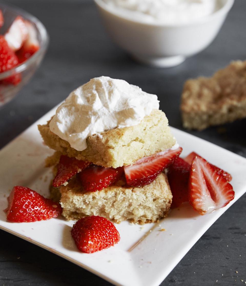 <p>Strawberry shortcakes forever.</p><p>Get the recipe from <span>Delish</span>.</p>