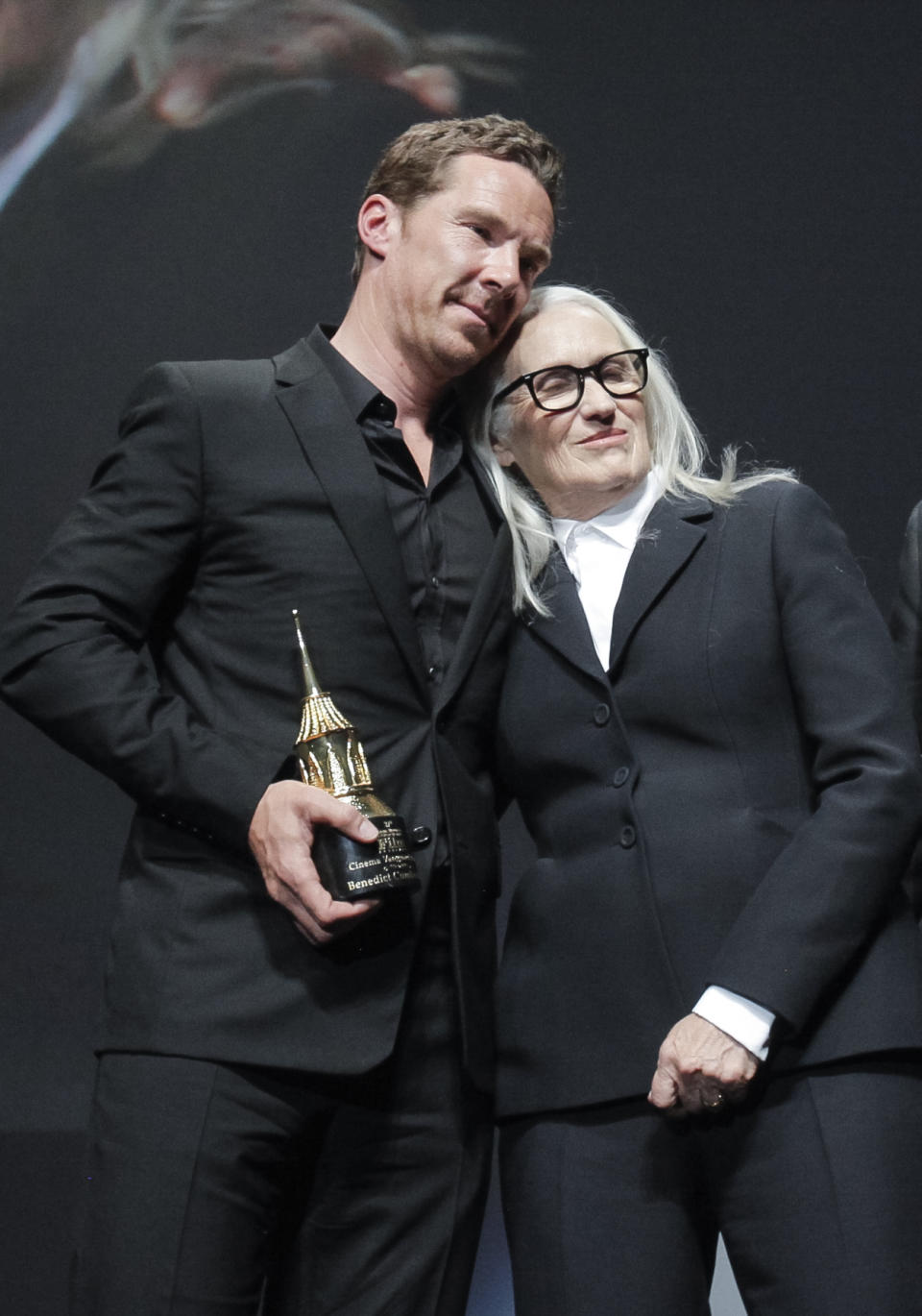 Benedict Cumberbatch and Jane Campion