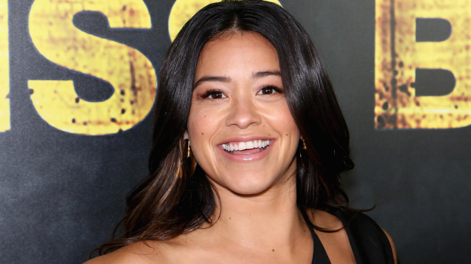 Gina Rodriguez at CinemaCon 2018. (Photo: Gabe Ginsberg/Getty Images)