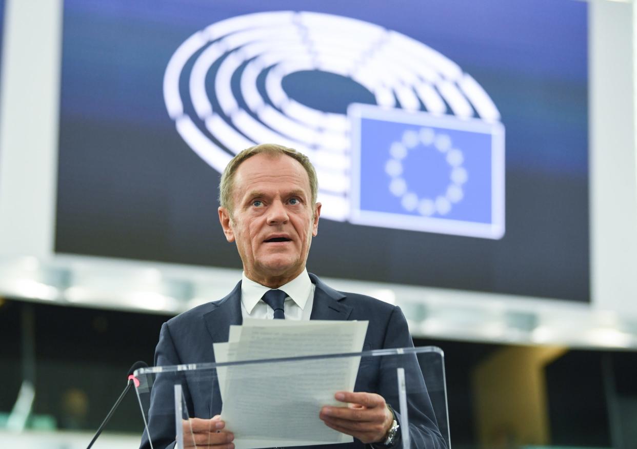 European Council President Donald Tusk: EPA