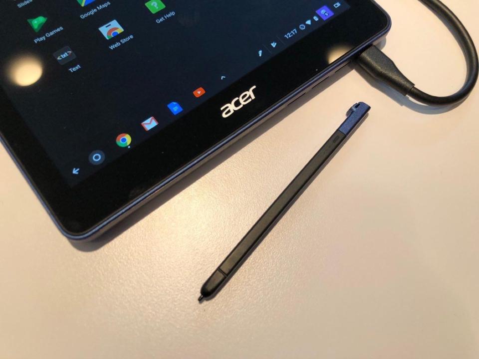 <p>La nueva tablet Acer Chromebook Tab 10 con Chrome OS </p>