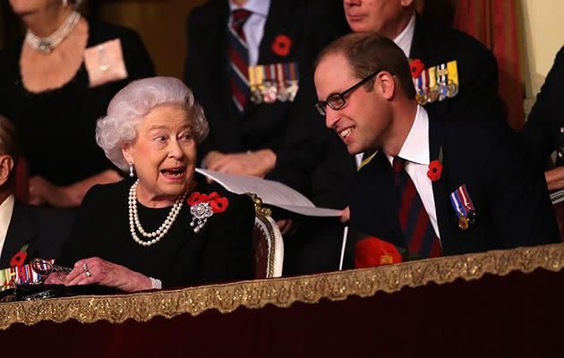 It's believed the Queen is very aware of how popular Wills and Kate are with the public. Photo: Getty Images