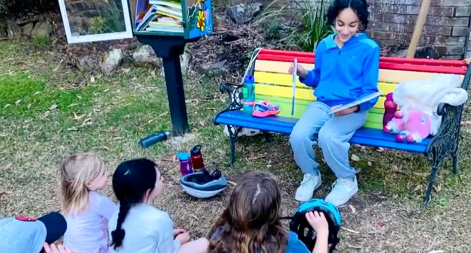 The bench was a play area for children, but some insisted it posed a safety risk. Source: 9News. 