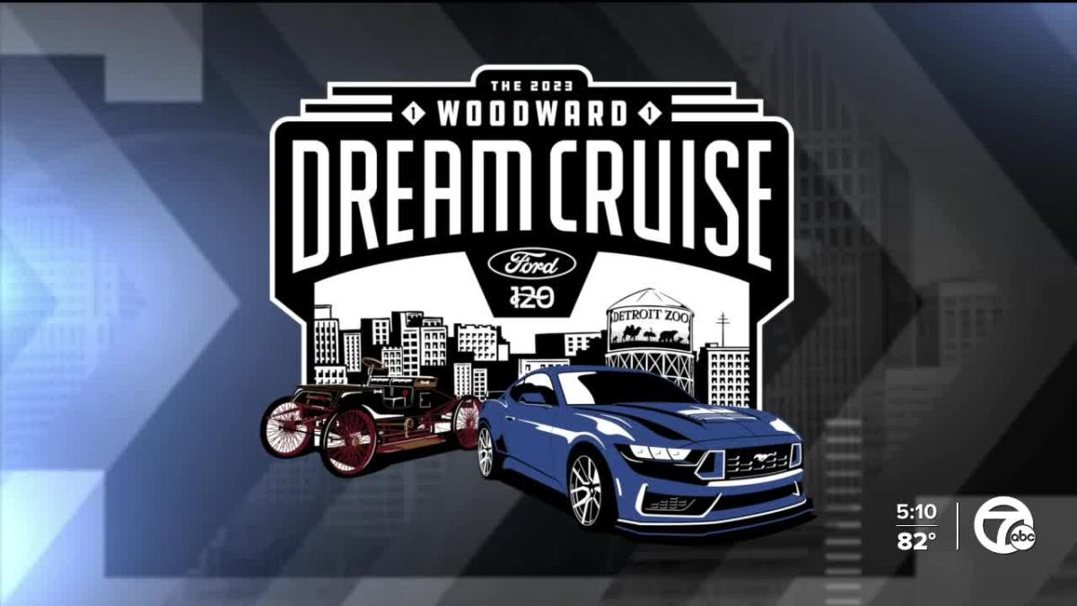 woodward dream cruise parade 2023