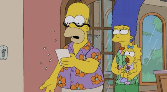 Screenshot from "The Simpsons"