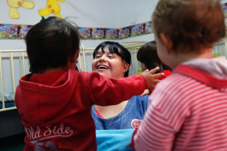 Having started as an assistant for reading classes in 2012, Noelia Garella has become an inspiration to others as a preschool teacher