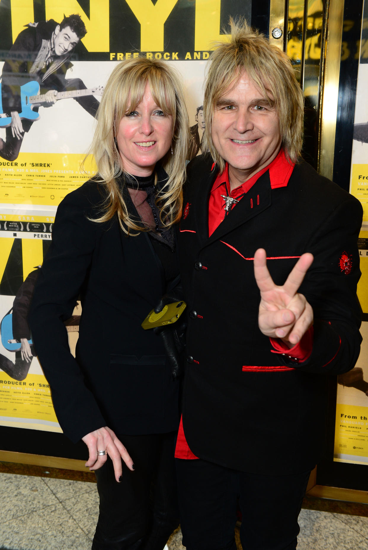 Jule and Mike Peters in 2013. (Photo: Jon Furniss/Invision/AP)