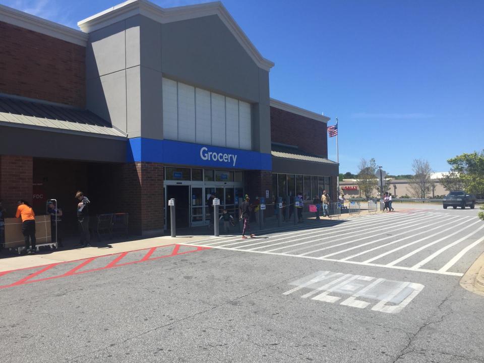 Walmart on East Main Street in Spartanburg.
(Credit: CHRIS LAVENDER / SPARTANBURG HERALD-JOURNAL FILE PHOTO)