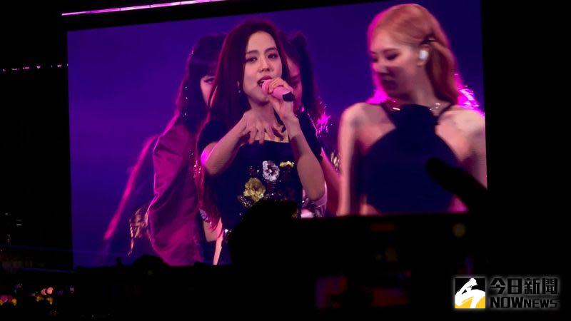 ▲BLACKPINK高雄演唱會，圖為Jisoo。（圖／記者陳雅蘭攝）