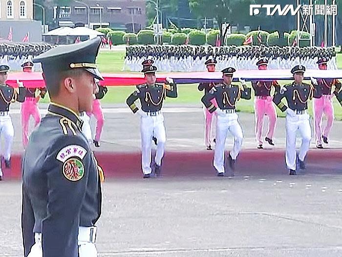陸軍官校舉行黃埔建軍100週年校慶。（圖／總統府）