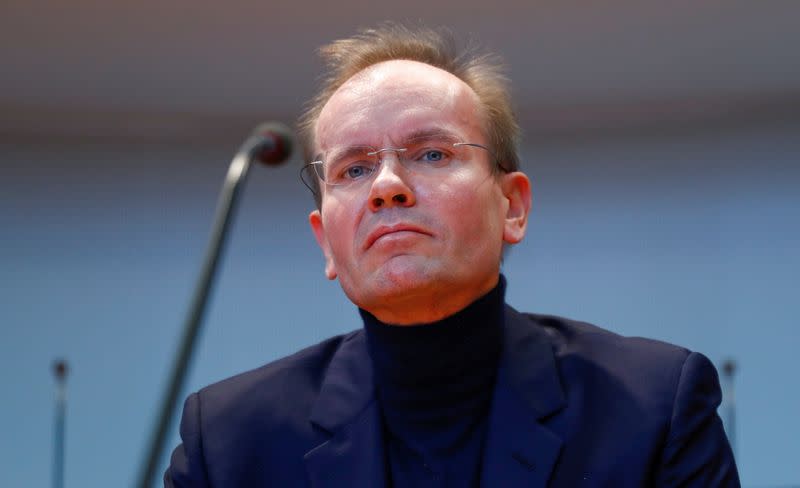 FILE PHOTO: Former Wirecard CEO testifies before German parliamentary committee in Berlin