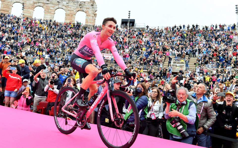 Jai Hindley enters history books as Australia's first Giro d'Italia winner - REUTERS