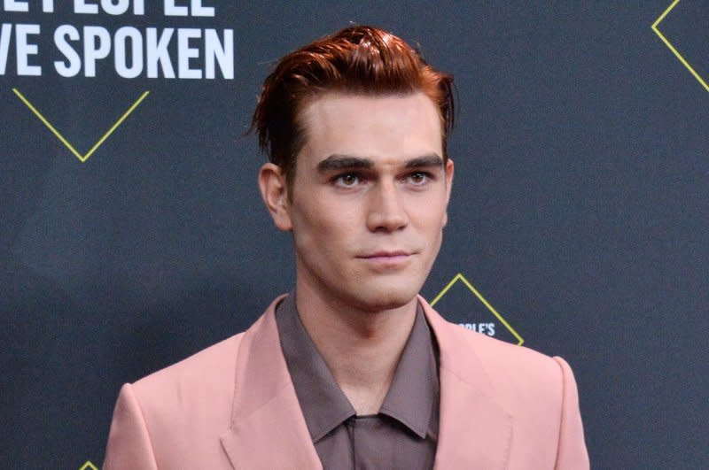 KJ Apa plays an aspiring pro motorcycle racer in the film "One Fast Move." File Photo by Jim Ruymen/UPI