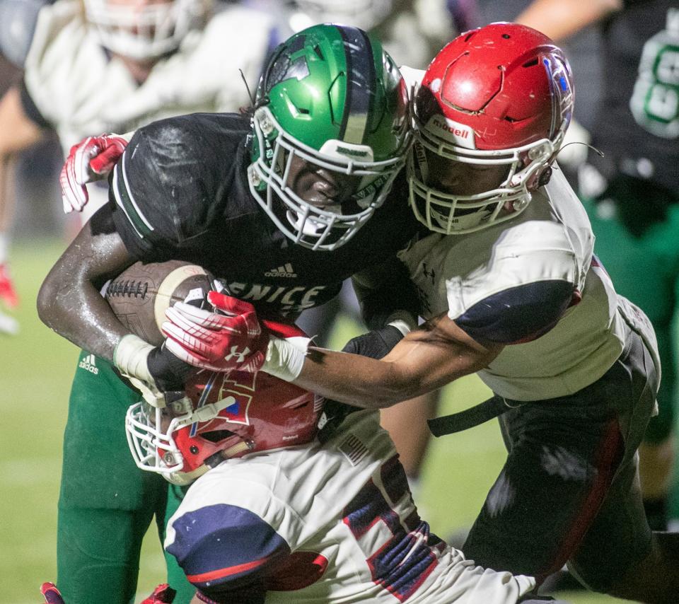 Venice High has not played Manatee High in football since Oct. 10, 2021, when Venice posted a 41-8 victory.