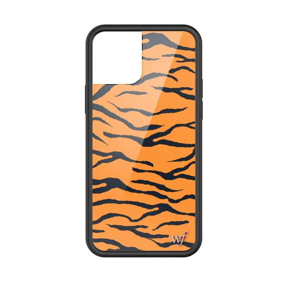 <p><strong>Wildflower Cases</strong></p><p>wildflowercases.com</p><p><strong>$24.50</strong></p><p><a href="https://www.wildflowercases.com/products/tiger-iphone-12-12-pro-case?variant=39381015625776" rel="nofollow noopener" target="_blank" data-ylk="slk:Shop Now" class="link rapid-noclick-resp">Shop Now</a></p><p>Pay homage to 2022's Chinese zodiac animal with this super fab tiger print phone case.</p>