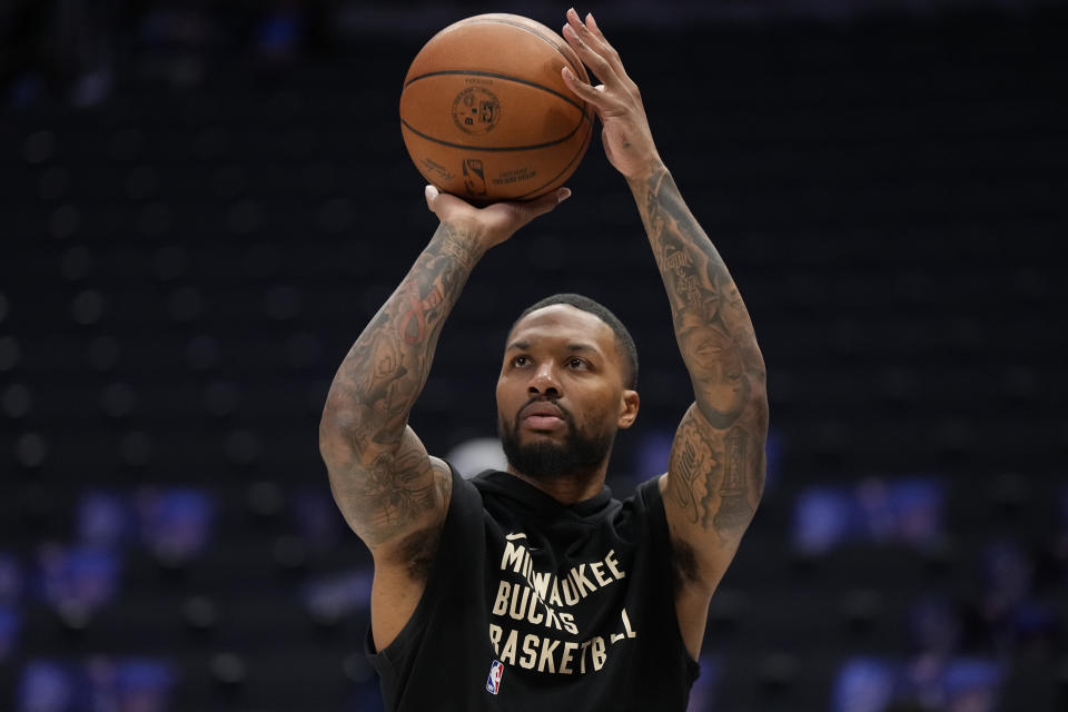 Damian Lillard。(Photo by Sam Hodde/Getty Images)