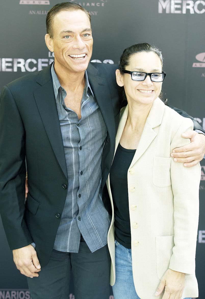 Jean-Claude Van Damme and  Gladys Portugues | Photo Credits: Corbis