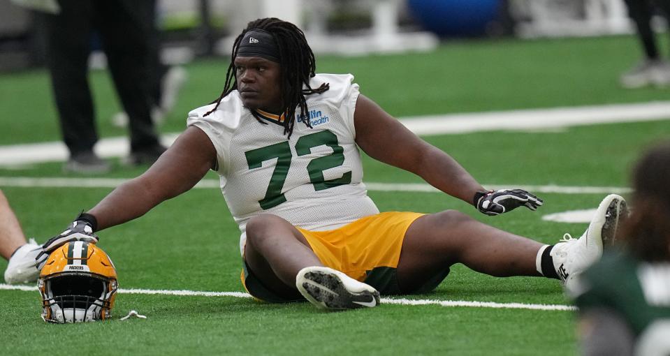 Caleb Jones had an impressive training camp and made the Packers practice squad.