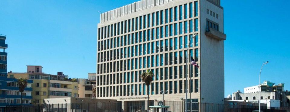 古巴首都哈瓦那的美國大使館，在2015年7月20日重新開設，結束雙方冷戰以來54年的敵對關係。（US State Department）