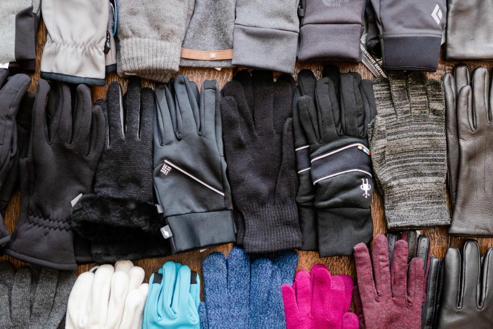 Touchscreen winter gloves