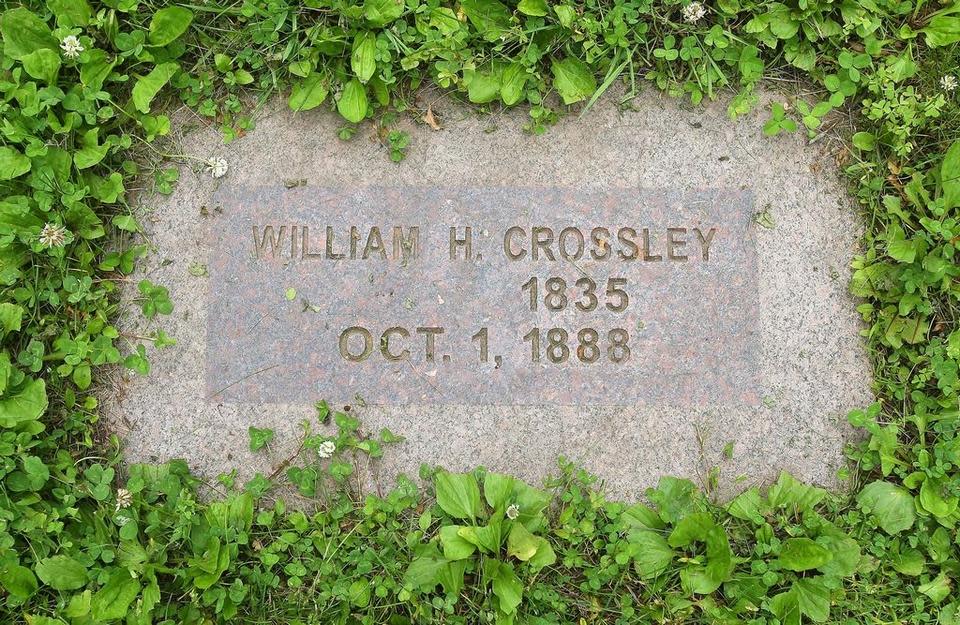 This is likely the grave of William H. Costley of Pekin, Ill., the son of Nance Legins-Costley. The marker, in Rochester, Minn., incorrectly cites his name as well as his year of birth.