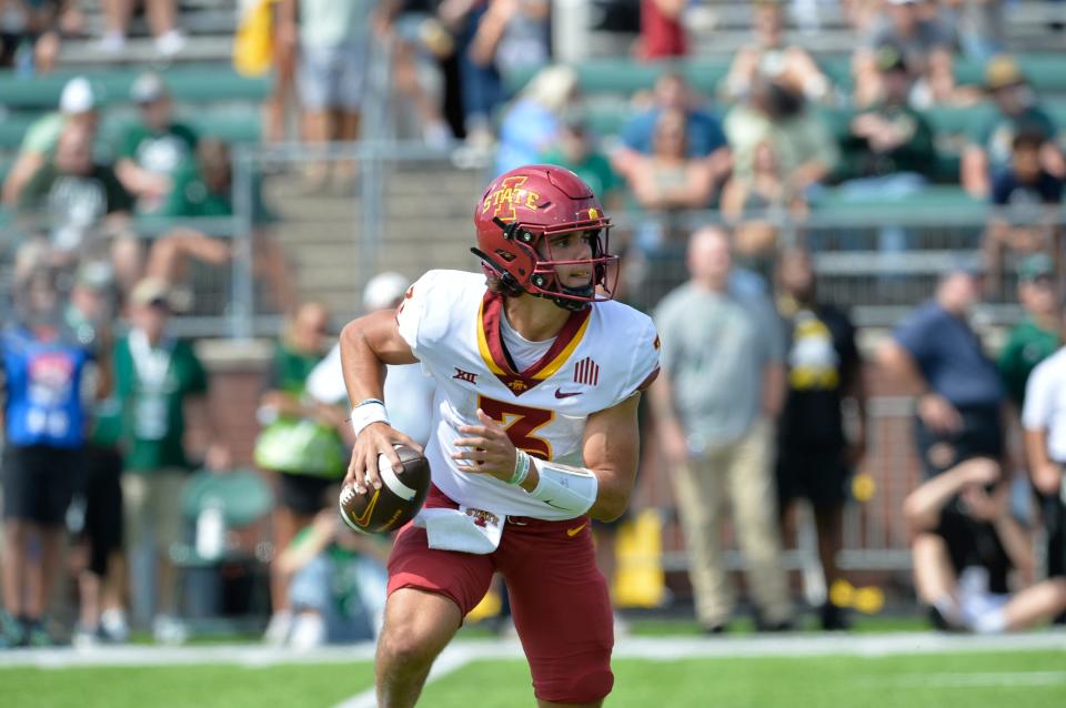 Iowa State quarterback Rocco Becht echoed what coach Matt Campbell said about the Cyclones not playing with urgency.