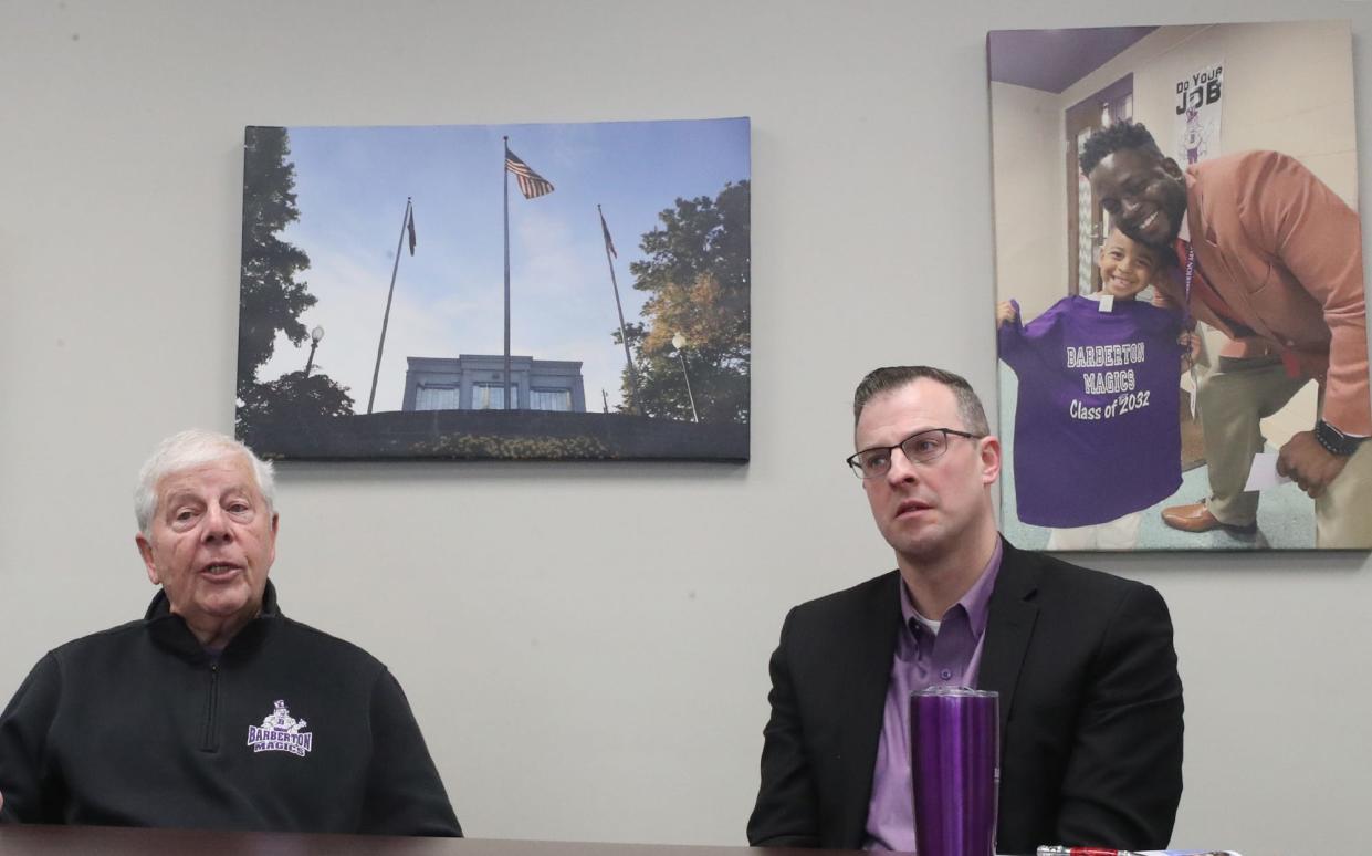 Tom Harnden, a founding member of the Barberton Community Foundation, and Josh Gordon, the foundation's executive director, say a foundation created by the potential sale of Summa Health could have impact throughout the region.