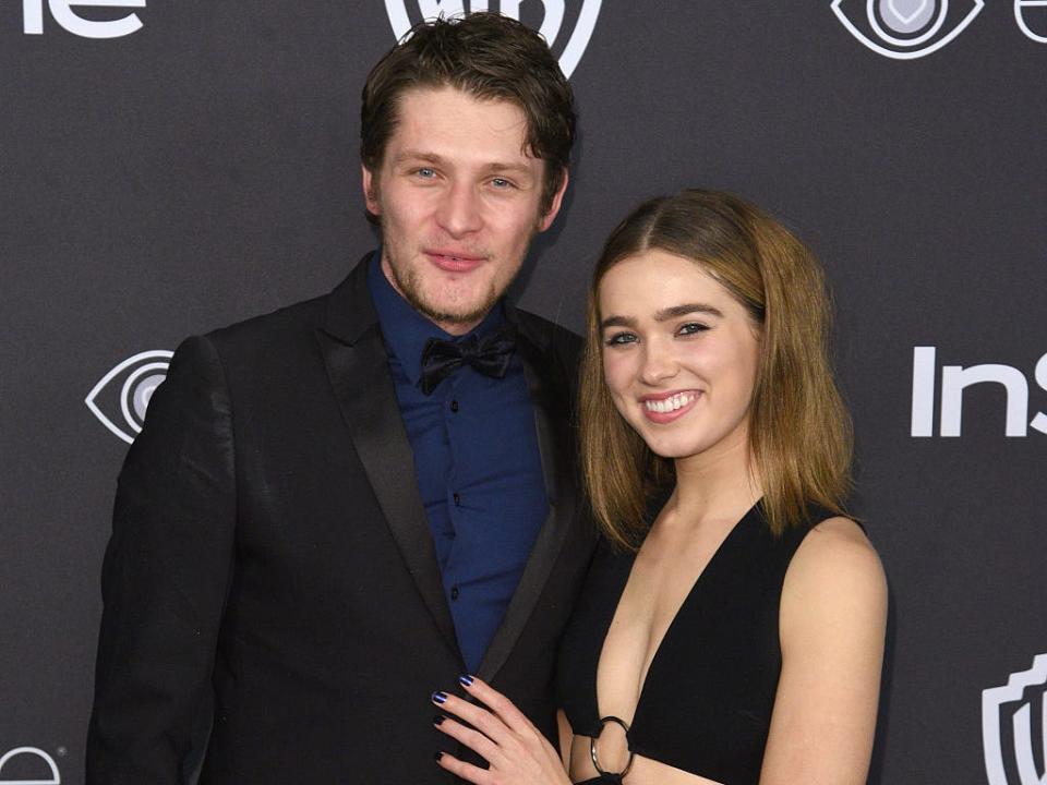 Brett Dier and Haley Lu Richardson in 2017.