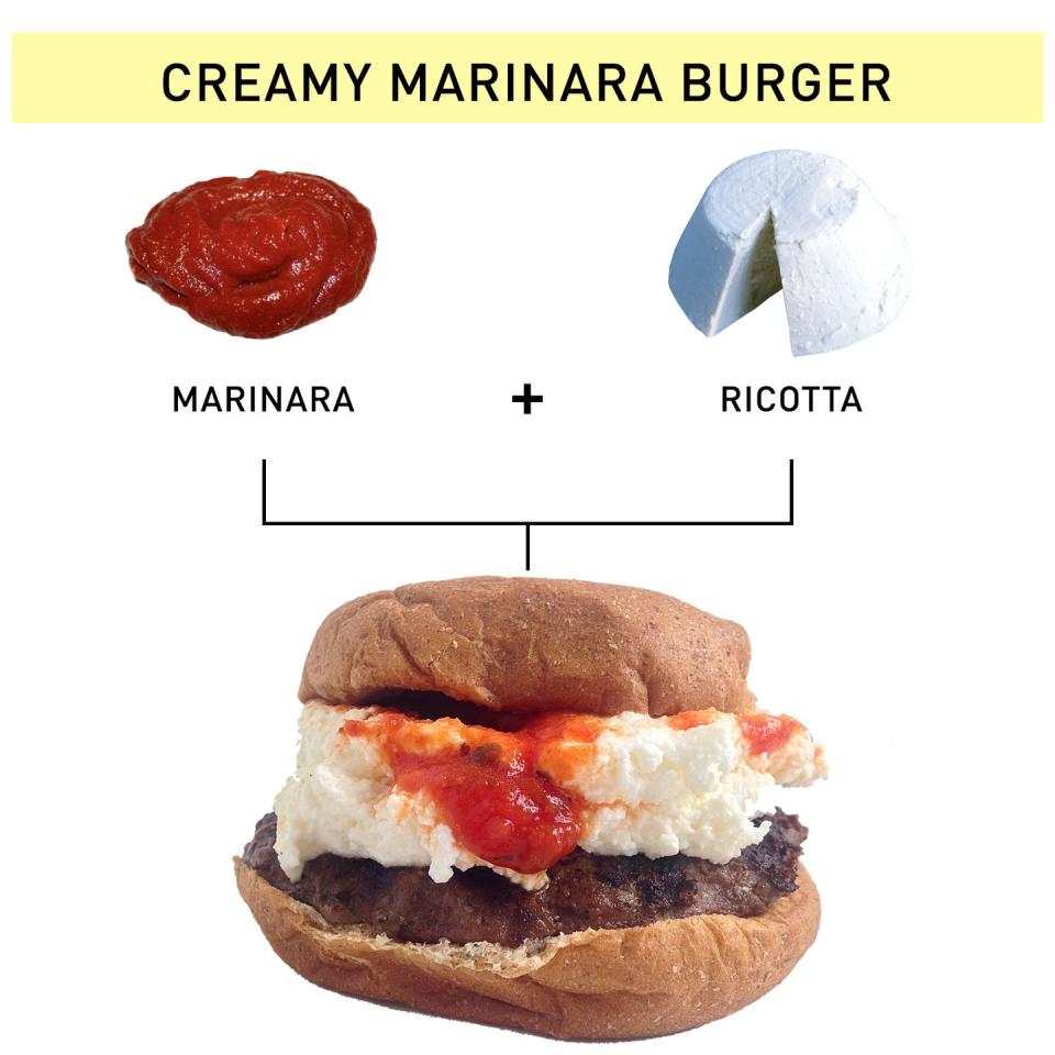 32. Creamy Marinara Burger