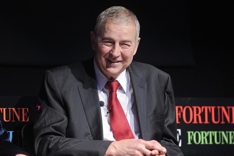 Businessman James Howard Goodnight attends the Cocktails To Celebrate The Fortune 100 Best Companies To Work For on March 8, 2016 in New York City.