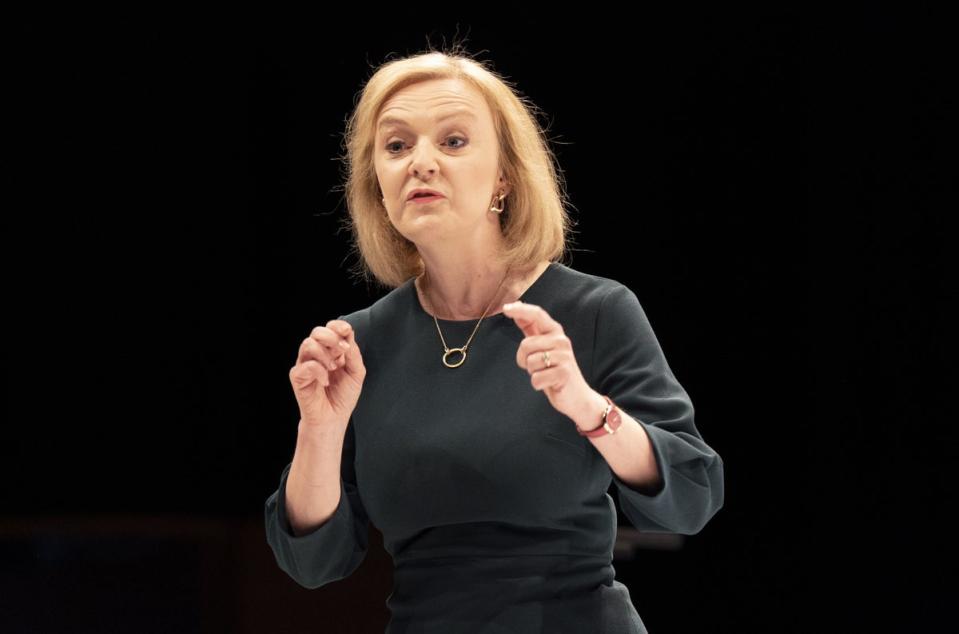 Liz Truss (Jane Barlow/PA) (PA Wire)