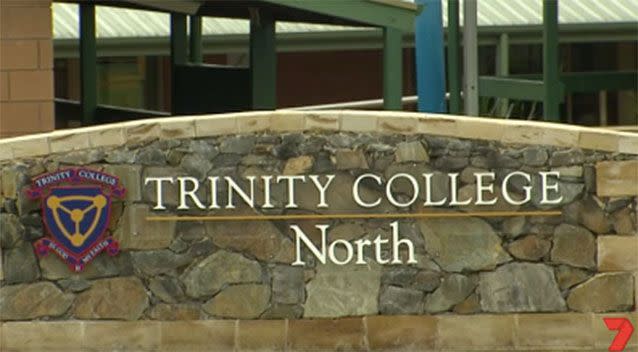 Trinity principal Nick Hately said the alleged attack had been 